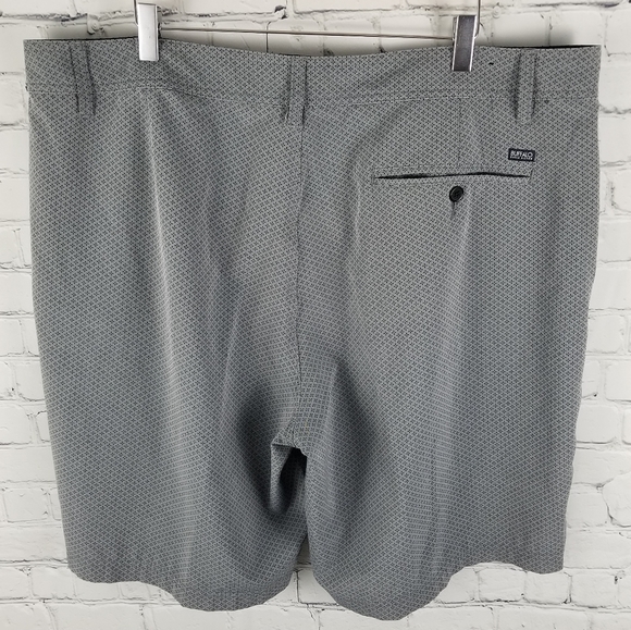 BUFFALO | stretch geometric pattern shorts - Picture 4 of 8